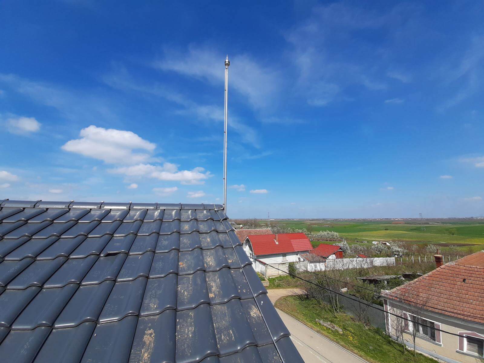 Instalație paratrăsnet 46