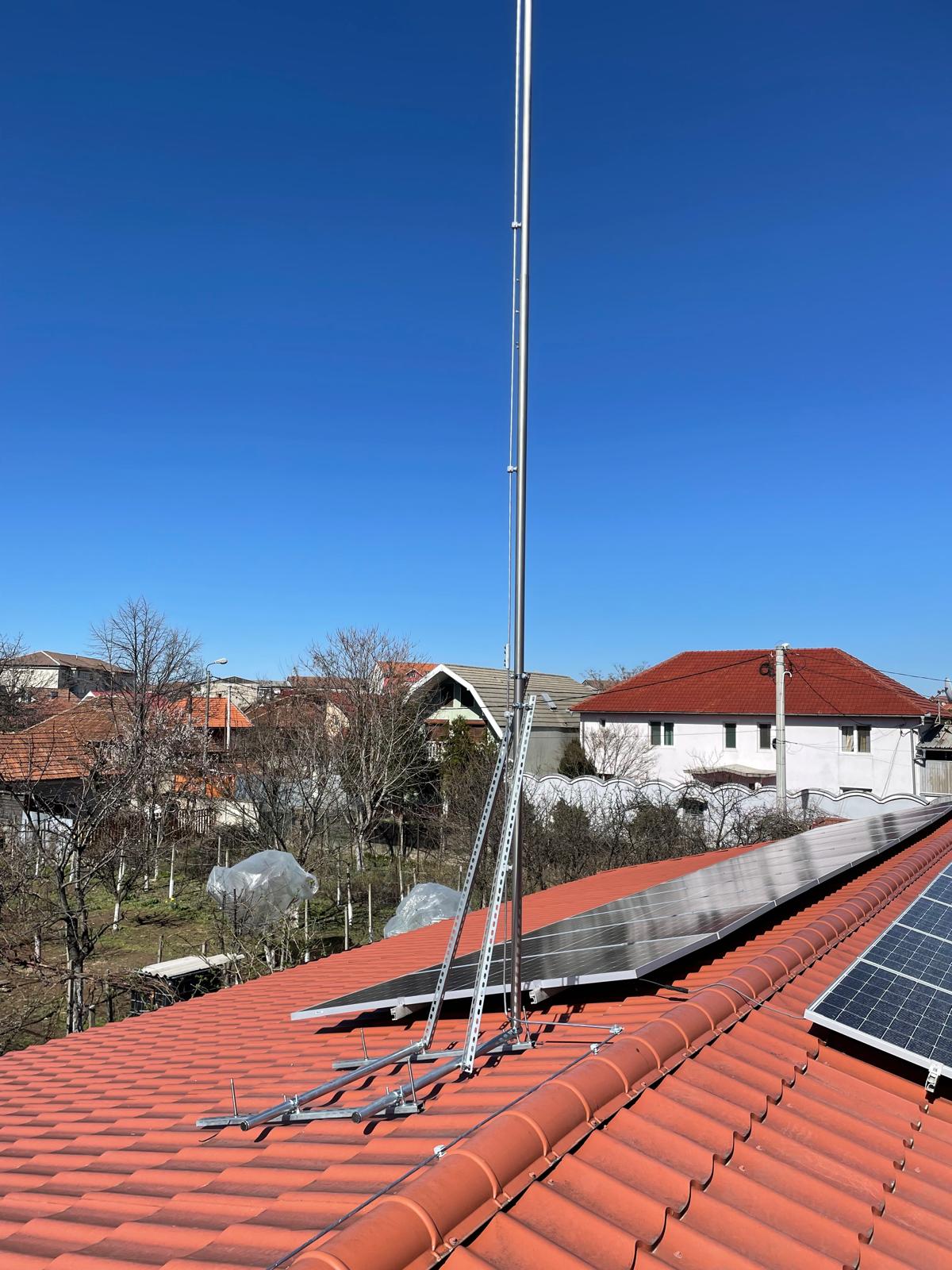 Instalație paratrăsnet 105