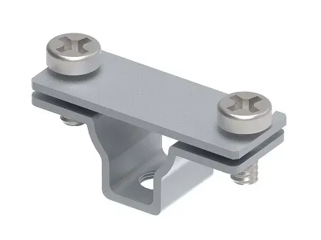 Suport platbandă 40mm din oțel zincat pentru priză de pământ